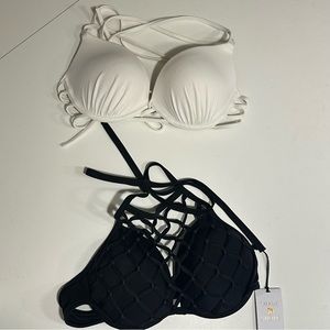 Shade & Shore Push Up Bikini Tops